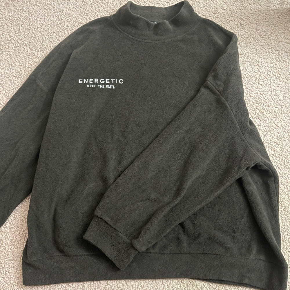 Dark brown Women’s SHEIN DAZY oversized fleece sweatshirt XL